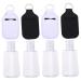 minkissy 4 Set Bottle Protective Bottle Refillable Bottle with Cover Empty Bottle Neoprene Portable White
