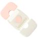 TOVINANNA 2 in 1 Hair Trimmer Split Ends Hair Trimmer Manual Bangs Trimmer Comb Protable Hair Thinning Comb Slim Haircuts Cutting Tool for Girls Women 7.2x6.6cm Pink
