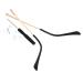 Hoement glasses glasses repair set 1 pair of glasses replacement bars Brille parts replacement glasses repair accessories universal goggles temple glasses arm brilliant parts glasses legs glasses frames metal
