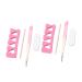 Precision Straight Pointed Nail Tweezers & Manicure Nipper Set | Nail Art Tools & Finger Separator for Perfect Nails - Buy Online on GoSupps.com