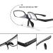 Blue Light Blocking Reading Glasses For Women Men Trendy Flip Cover Readers Anti Eyestrain Glasses(Couleur:Tortoiseshell Grandeur:1.0x) - Buy Online on GoSupps.com