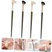 BELLIFFY 4pcs Nose Shadow Brush Concealer Brush under Eye Makeup Tool Makeup Accessory Flat Concealer Brush Nose Makeup Brush Nose Contour Brush Angled Makeup Brush Angled Eyeshadow Brush - Buy Online on GoSupps.com