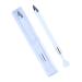 Uozonit Manicure Nail Manicure Dotting Pencil for Artistic Nails - Portable Drill for Nails Nail Drill Tool Manicure Dotting Tools for Wife Girlfriend Or Lover White