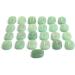 Natural Crystal Rough Natural Green Carved Crystal Palm Stones Engraved Pagan Lettering Wiccan Rune Stones Set with A Pouch - Stones - Buy Online on GoSupps.com