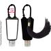 Black Tassel Hand Sanitizer Holder for Backpack - 1 oz Bottle Case - Buy Online on GoSupps.com