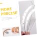 FOMIYES 3 sets Mapping Kit Horizontal Auxiliary Measure Shaper Line Eyebrow Shaping Shape Level Ruler - Buy Online on GoSupps.com