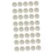 TOYANDONA Reusable Breast Pads 40 Pcs Breast Pads Mom Pads Bag Super Absorbent Pads Maternity Pads Pads for Breastfeeding Ecological Cotton Mother Absorb Water White Bra Mom Breast Pads
