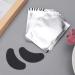 Under Eye Pads 50 Pairs Eye Gel Pads Eyelash Extension Pads for Eyelash Extensions Eye Mask Beauty Tool Black