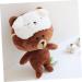 jojofuny Sleep Blindfold 1pc Sleeping Eye Mask Eye Patch Plush Eye Mask Cartoon White Dog Sleep Eye Cover - Buy Online on GoSupps.com