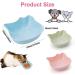 3 Pcs Cat Feeding Bowls Anti Slip Multipurpose Cat Food Bowls Plastic & Cute Pet Bowl Cat Dish for Wet Food and Water Cat Bowls for Indoor Cats Kittens Puppies (Three color A cat's paw) Three color A cat's paw - Buy Online on GoSupps.com