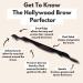 Hollywood Browzer Brow Perfector - 2 in 1 Eyebrow Razor Shaper Kit for Women - Shape & Groom Brows Painlessly - Buy Online on GoSupps.com
