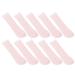 FOMIYES 10pcs Ear Wax Removal Replacement Tips Silicone Ear Spoon Tips Ear Cleaner Replacement Tips Ear Replacement Pick Ear Wax Removal Replacement Accessories Pink