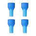 Silicone bite valve replacement for drinking bubble bite valve silicone mundpieces water bladder accessories drinking bladder mouthpiece replacement for dust protection bite valve for drinking bags 4 pieces