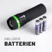 Absina Mini LED Flashlight for Kids - 60 Lumens 110m Range Battery-Operated Focusable - Perfect Gift for Boys & Girls - 1 Pack Black - Buy Online on GoSupps.com