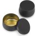 24 Pieces 4 oz Black Candle Tins with Lids - Ideal for Candle Making, Arts & Crafts, Storage, and Gifts - Buy Online on GoSupps.com