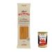 Italian Gourmet E.R. Rummo Spaghetti Grossi No. 5 Hard Wheat Semolina Pasta 500g + Italian Tin Gourmet Tomato Pulp 400g