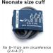 Universal NIBP Cuff for Neonate 6-11cm Double Tube Reusable PU Replacement Blood Pressure Cuff No Connector. Neonate Blue Pu+dual Tubes - Buy Online on GoSupps.com