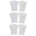 Healeved 3 Pairs Five Toe Gel Socks Moisturizing Socks Fabric and Gel Material Foot Spa Socks Dry Cracked Heels Socks Foot Care Socks Foot Care Supplies Thumb Foot Socks Orthotics