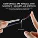 Vibrating Ear Wax Removal Tool with Light - Safe Ear Wax Cleaner for Adults or Kids with 4 Ear Pick Pieces and Brush - White - Buy Online on GoSupps.com