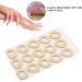 15Pcs Foot Corn Soft Callus Cushion Removal Plaster - Pain Relief for Toes, Heels, and Corns - Large Oval Shape - Buy Online on GoSupps.com
