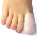 Hoogoo Big Toe Caps 10 Pack Gel Toe Sleeves Toe Bandage Cover for Big Toe Silicone Toe Protectors Man & Woman