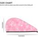 Breast Cancer Awareness Hair Towel Wrap | Super Absorbent Microfiber Cap for All Hair Types - Quick Dry Coral Velvet - Buy Online on GoSupps.com