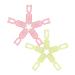Homoyoyo Pince Dissolvant Pour Ongles En Plastique Ajustable 10 Pi ces Taille Moyenne Clip Antid rapant Pour Nail Art Usage Professionnel Et Personnel En Gel Vernis Semi-permanent