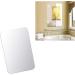 Bravolune 3D Crystal Mirror Wall Stickers - DIY Adhesive Reflective Mural D cor Set - Silver Mirror Stickers for Home Decoration - Buy Online on GoSupps.com