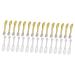 FRCOLOR 30 Pcs Scoop Eye Cream Stick Tools Face Cream Scraper Tool Massage Stick Abs Care 7.80X1.40X1.30CMx3pcs As Shownx3pcs