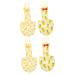 PopetPop 4 Papable Flight Sympare Flug suit Deaf Deaf Papage Deaf Deaf Suit Nymphic Sittich diaper clothing Parrot bird cotton lx2pcs yellowx2st