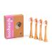 booheads - Bamboo Electric Toothbrush Heads | Biodegradable Eco-Friendly Sustainable Recyclable | Compatible with Sonicare Pink Edition