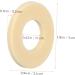 COLLBATH Sheets Latex Corn Stickers Foot Rubbing Pad Toe Spacer Oval- Shaped Callus Pads Cushions Feet Callus Cushions Pads Foot Pad Foot Corn Pads Foot Patch Non-Woven Fabric Care - Buy Online on GoSupps.com