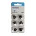 Siemens Signia Pack of 6 Click Sleeve for Siemens Signia Run Click-CIC (Vented-Medium)