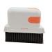 Shakven Hard Bristle Crevice Cleaning Brush - Multifunctional Grout Clean Brush Hard Bristle Crevice Cleaning Brush Grout Dustpan Cleaner Brush for Shower Tile Bathroom Orange1