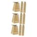Sickness Vomit 45 Pcs Vomit Bag Travel Kraft Paper Light Brown Travel Motion