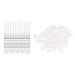 Biitfuu 100pcs Cat Claw Caps Cat Claw Covers Soft Claws Claw Protectors with Adhesives M From Ice to White