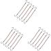 CLSSLVVBN 5 Pieces Elastic Hook Hair Tie Styling Ponytail Holder Lightweight Retro Fashion Hair Cord Bungee Bands Smooth Surface Apricot 3Set - Buy Online on GoSupps.com
