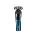 TEMKIN Electric Shaver Electric Razor for Men 3 in 1 Beard Shaver Dry Wet Waterproof 3 Head Rotary Blade USB Rechargeable Nose Hair Trimmer Trimmers (Color : Blue Razor)