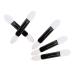 FRCOLOR 50pcs Eye Shadow Double Sided Eyeshadow Brush Makeup Eyeshadow Brush Set Toolkit Double Head Miss M White