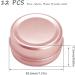 CUTEFLY 12PC 20ml Aluminum Empty Cosmetic Jars - Travel Potty Jar Set for Lip Balm Cream Samples & Nail Art - Buy Online on GoSupps.com