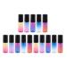 Solustre 15st Small travel bottles Roll container for oils Refillable bottles for the trip empty storage container Eye drop bottles travel bottle with essential oils aromatherapy 15 pieces