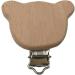 Natural Beech Wood Pacifier Clips for Boys & Girls | Soother Clip Accessories | DIY Pacifier Chains | International Shipping - Buy Online on GoSupps.com