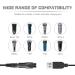 MINUP 5V USB Mesh Cable & 7 Plugs USB Adapter Set - Compatible with Remington Razor - International Shipping Available - Buy Online on GoSupps.com
