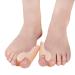 MICPANG Bunion Corrector - Gel Silicone Pads Splint for Bunion Relief - Big Toe Separator Cushion - Peach (3 Pairs) - Buy Online on GoSupps.com