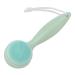 Qukaim Facial Scrub Brush Silicone Face Wash Brush 3D Manual Deep Clean Brush for Skin Pores Ergonomic Design Soft and Safe Exfoliating Facial Scrub Brush