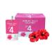 Neo Konjac Jelly Hibiscus 1box (150ml x 10 packs) 4 Calories per Pouch Sugar Free Low Calories Fruit Flavor Jelly with Low carb/Drinkable Zero Sugar Jelly Dessert