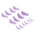Reusable Lash Pads - 7 Pairs in Various Sizes for Beauty Salons - Purple | International Shipping - Buy Online on GoSupps.com