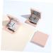 VINTORKY 2pcs Empty Eyeshadow Palette Makeup Pallette Empty Eyeshadow Dish Highlighters DIY Cosmetics Pink - Buy Online on GoSupps.com