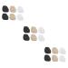 NOLITOY 18 Pairs High Heels Forefoot Pad Non-Skid Pads Nonslip Forefoot Pads Adhesive Forefoot Pads Women Forefoot Pads Metatarsal Forefoot Cushions Flannel Soft