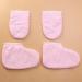 Healeved 4 Pairs Paraffin Wax Gloves Paraffin Wax for Hands Warm Gloves Spa Gloves Mittens Bath Treatment Mitt Paraffin Bath Mitts Thermal Gloves Kaleidoscope Toy Beauty Gloves Foot Pink - Buy Online on GoSupps.com